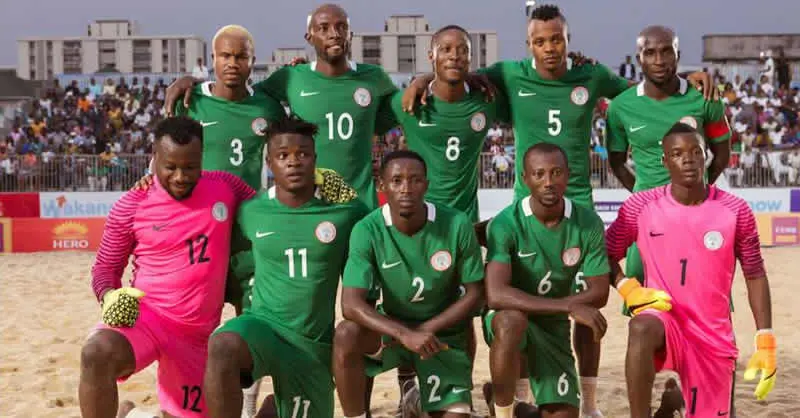 Nigeria Withdraw From Beach Soccer AFCON