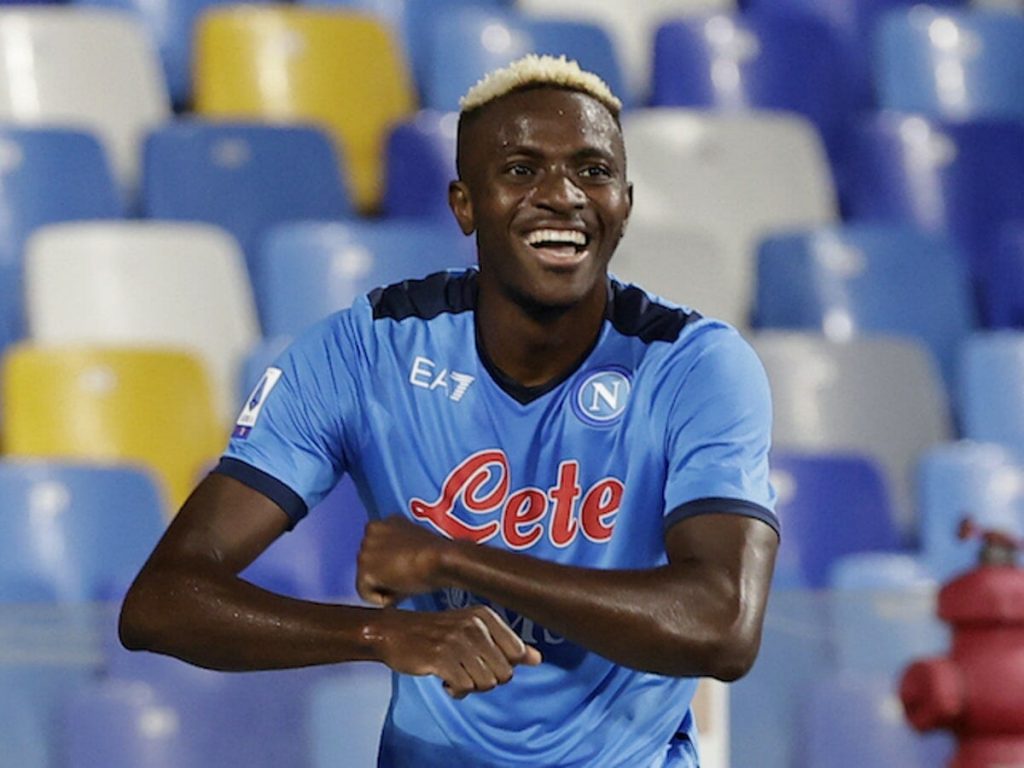Osimhen Up For Serie A Player Of The Month Again