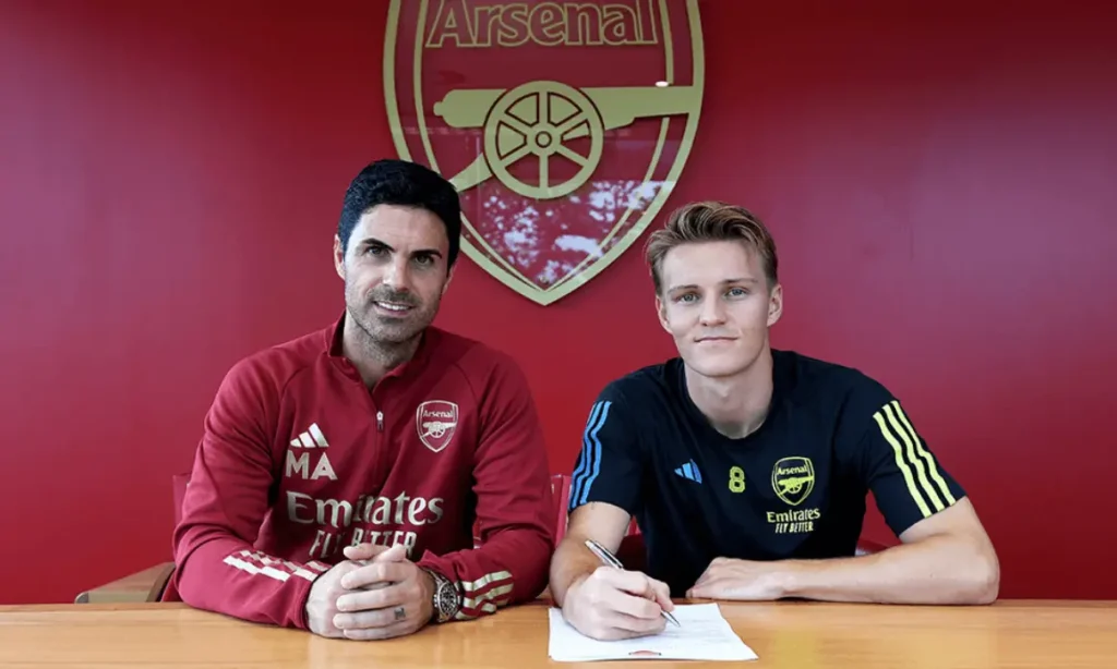 Odegaard Signs New Long-Term Contract At Arsenal