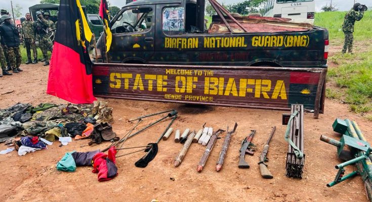 Nigerian Army Uncover Ammunition Camp Of IPOB