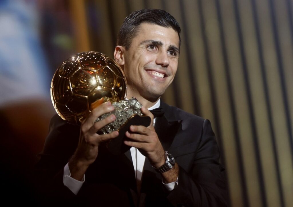 Rodri Wins 2024 Ballon D'or