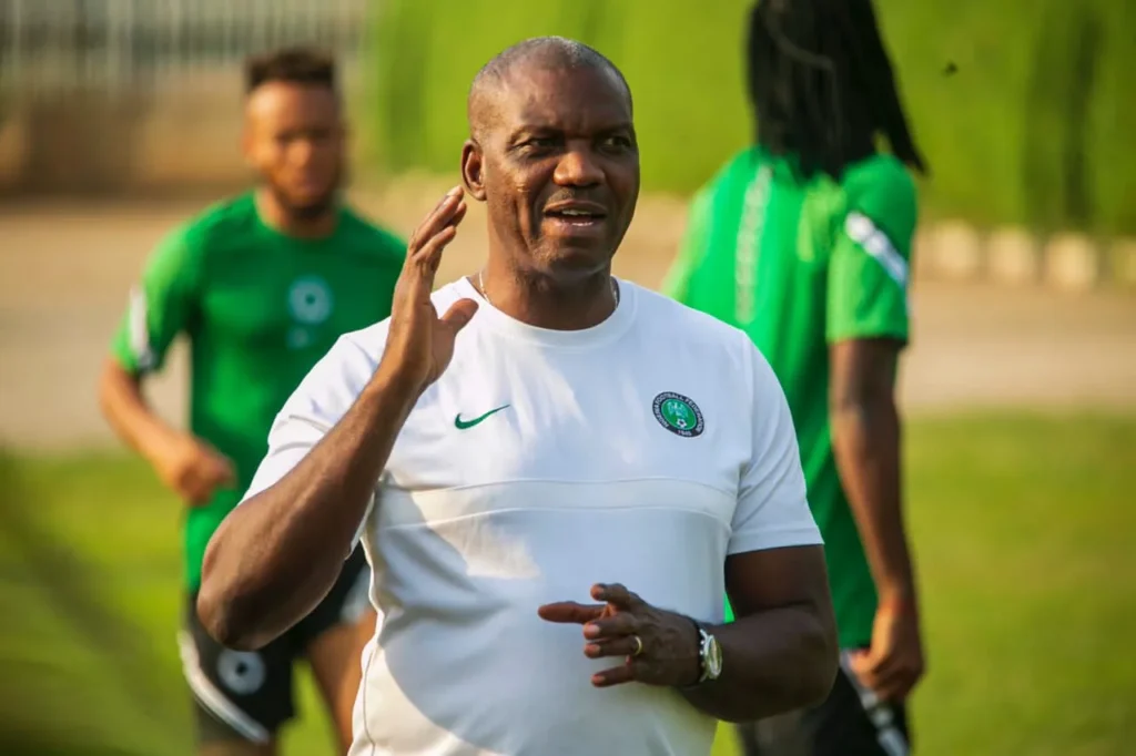 Eguavoen Expresses Confidence in Ability of Super Eagles to Qualify for CHAN Ahead of Ghana