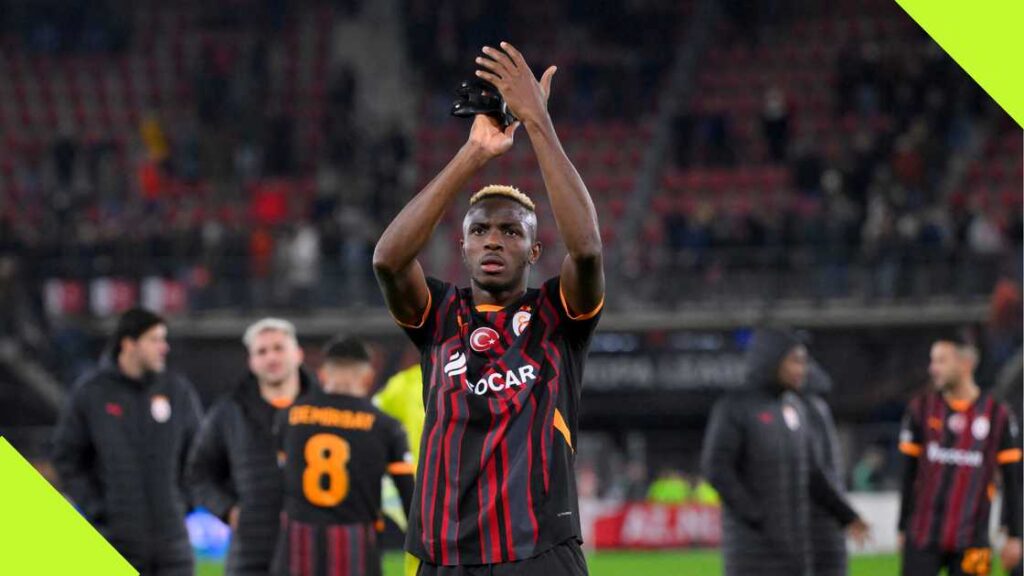 Galatasary Coach Says He Removed Oshimen From Game To Protect Him