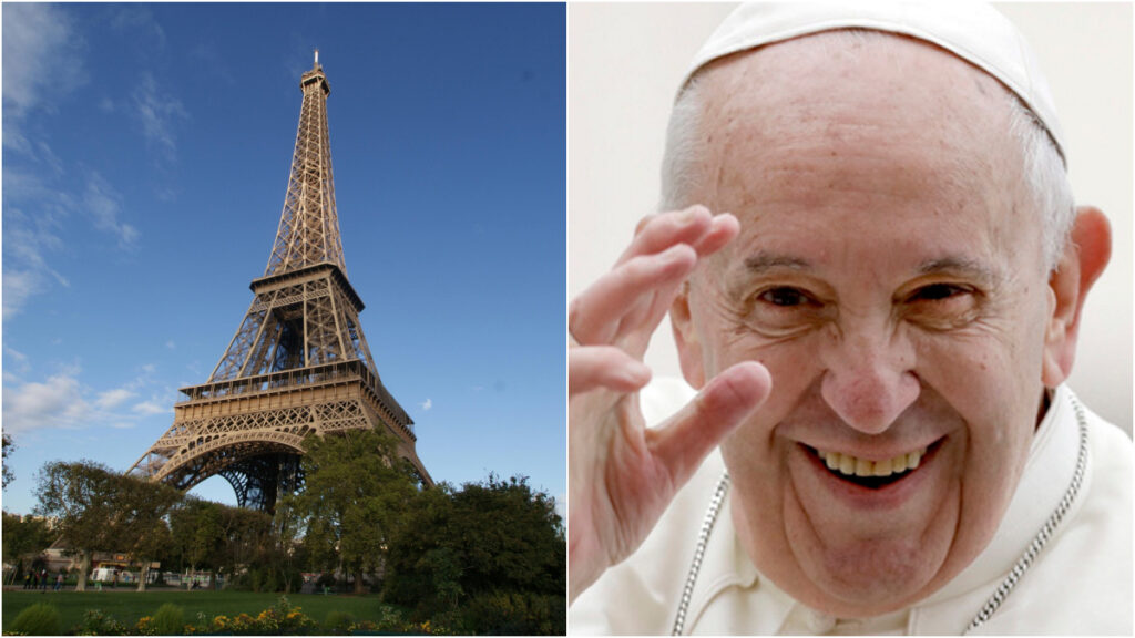 Blackout at Eiffel Tower in Honor of Late Pope Francis