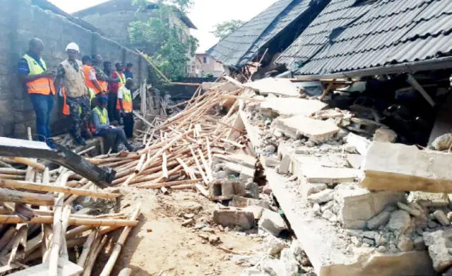 11 Persons Rescued, 3 Die from Collapsed Lagos Building - LASEMA