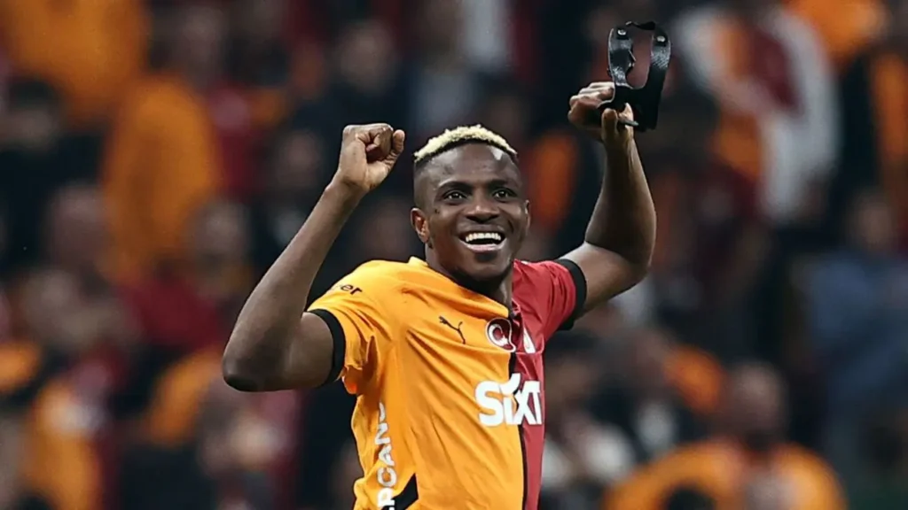 Osimhen Reacts After Winning Cup With Galatasaray