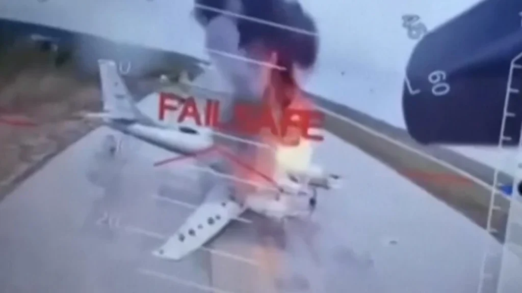 Ukraine Drones Strikes Bombers During Major Attack In Russia