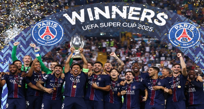 PSG Defeat Tottenham to Win UEFA Super Cup