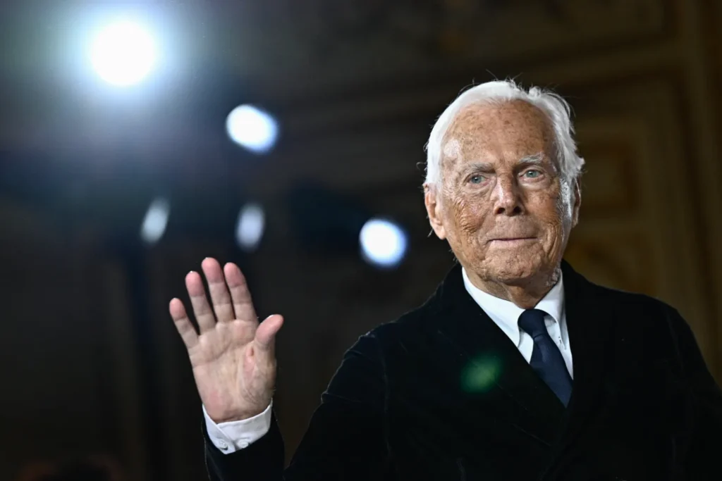 Legendary Italian designer Giorgio Armani is dead