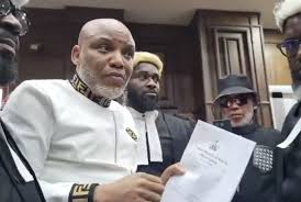 Kanu Petitions Appeal Court to Stop Terrorism Judgement on Nov 20