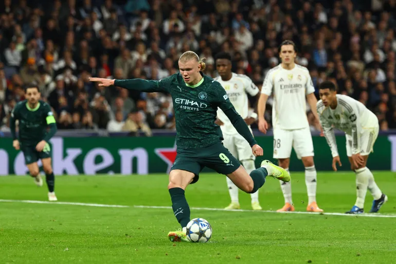 Haaland, O’Reilly Give Man City 2–1 Win Over Real Madrid