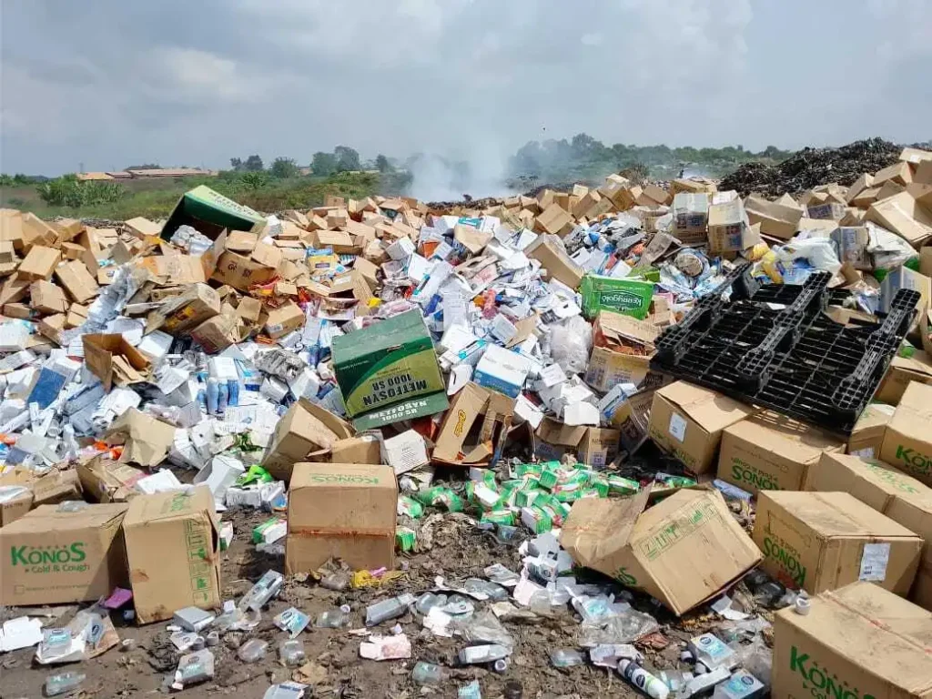 NAFDAC destroys substandard drugs in Ibadan