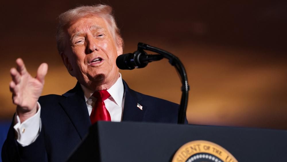 Trump Announces Upbeat In Economy