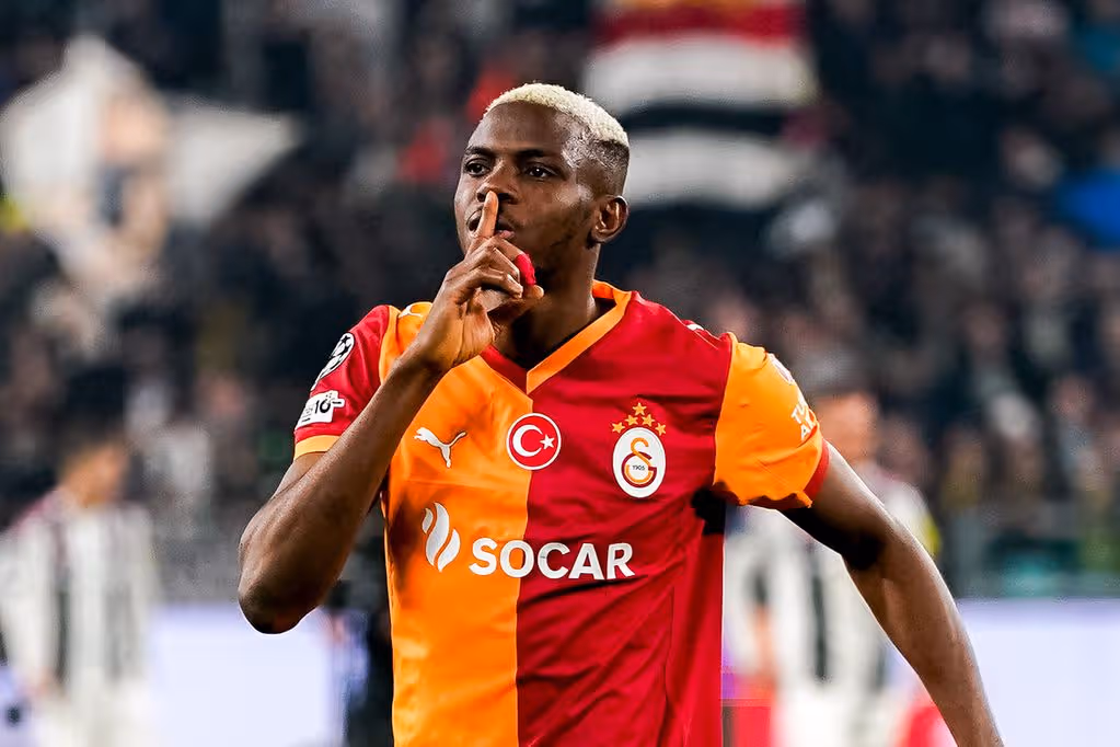Champions League: Osimhen scores for Galatasaray, Madrid Beat Benfica