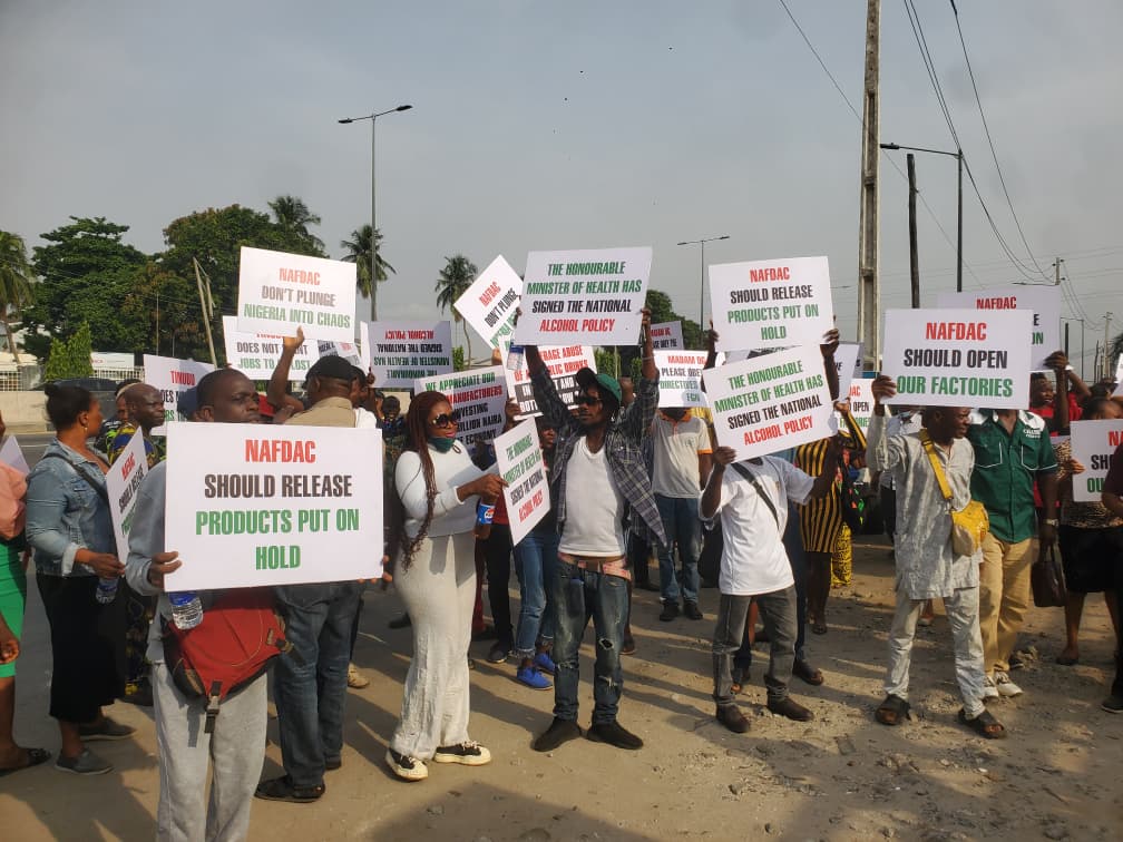 Distillers Protest Over NAFDAC Sachet Alcohol Ban