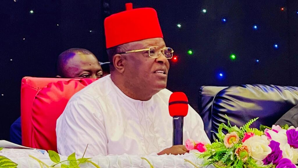 Umahi predicts 90% votes for Tinubu in south-east, advises Obi to wait his turn