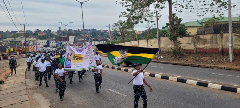 Anambra Police Command Undertakes Walkathon In Commemoration Of National Police Day