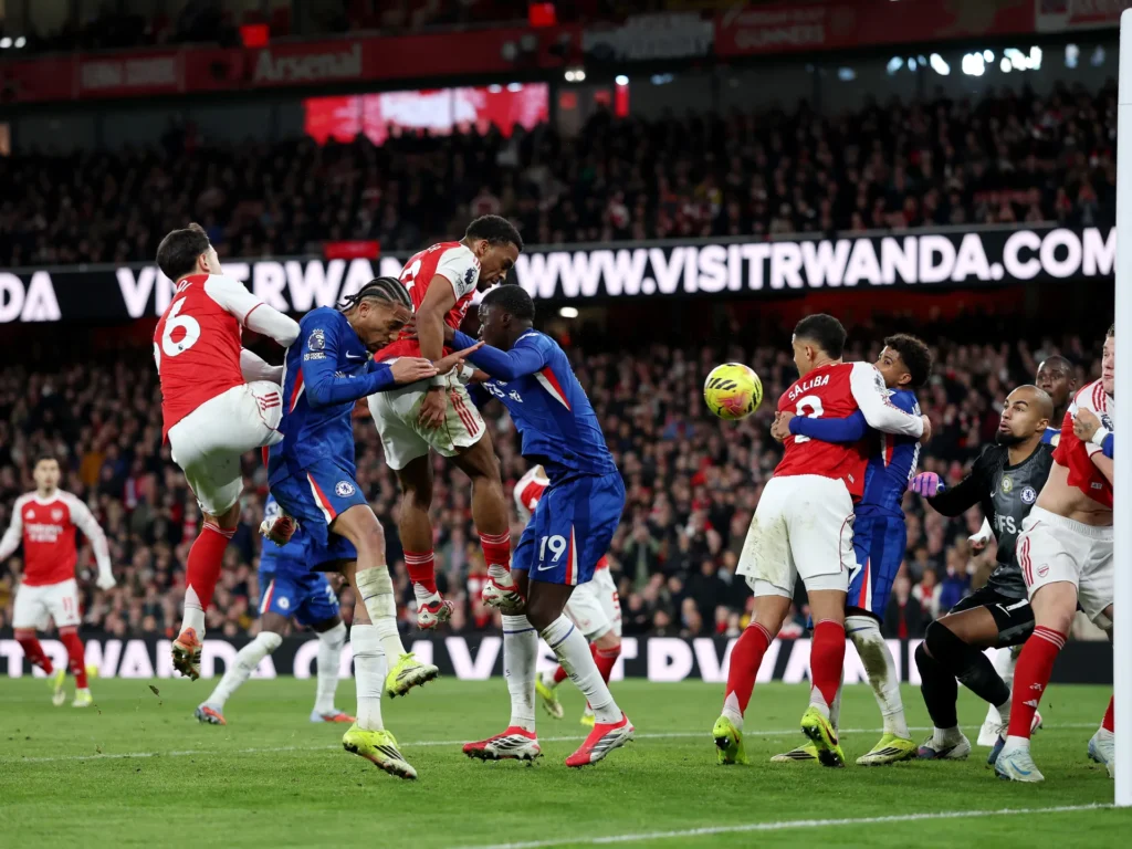 Arsenal Go Five Points Clear After 2-1 Win Over Chelsea