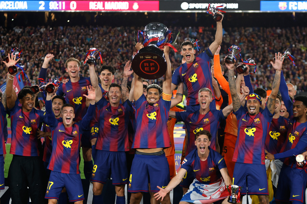 FC Barcelona Clinch 29th La Liga Title After Clasico Win Over Real Madrid