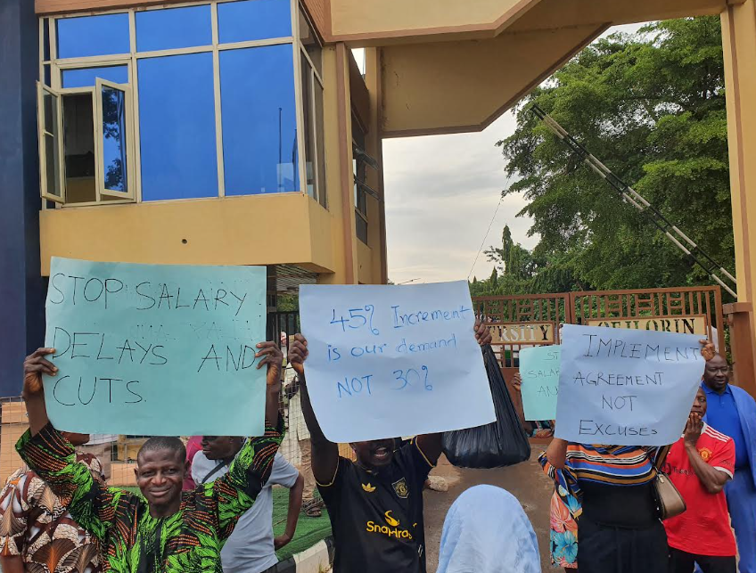 SSANU, NASU in Unilorin joins nationwide strike