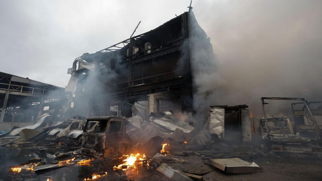 Nine Killed as Russia Launches Fresh Strikes on Kyiv