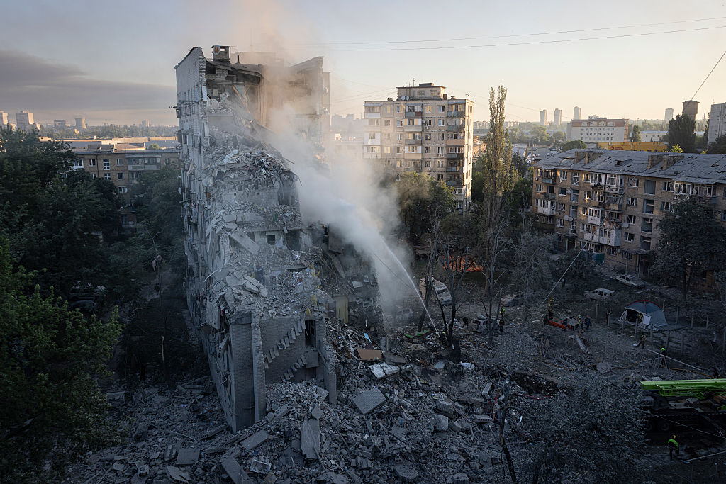 Russian Strike on Kyiv Kills 13