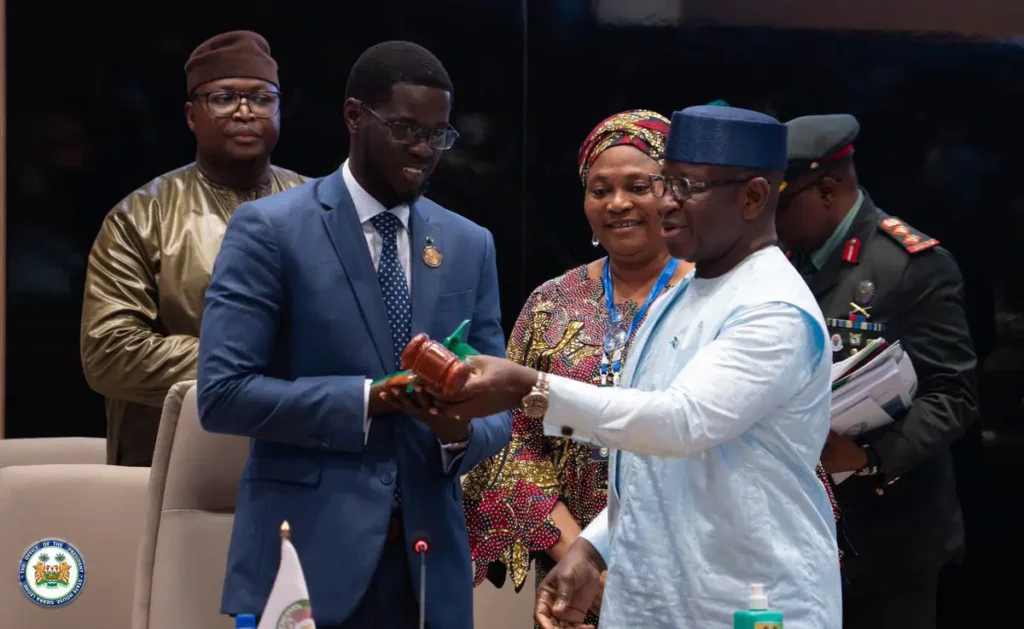 Senegal’s President Faye Elected New ECOWAS Chairman