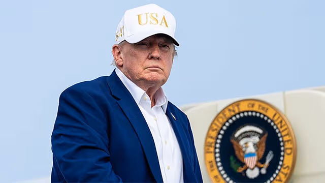 Trump says he switched planes after Nato summit because of possible threat