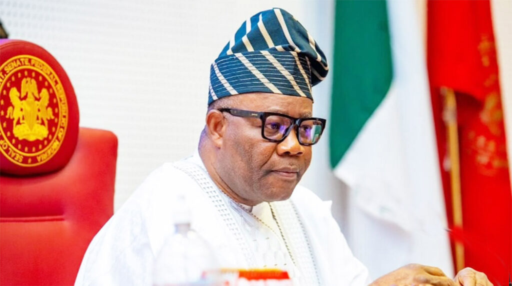 Akpabio defends Tinubu’s absence, says president still running Nigeria